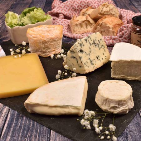 Plateau de fromages festifs (6/8 personnes jusqu'à 10) - Terres Fromagères