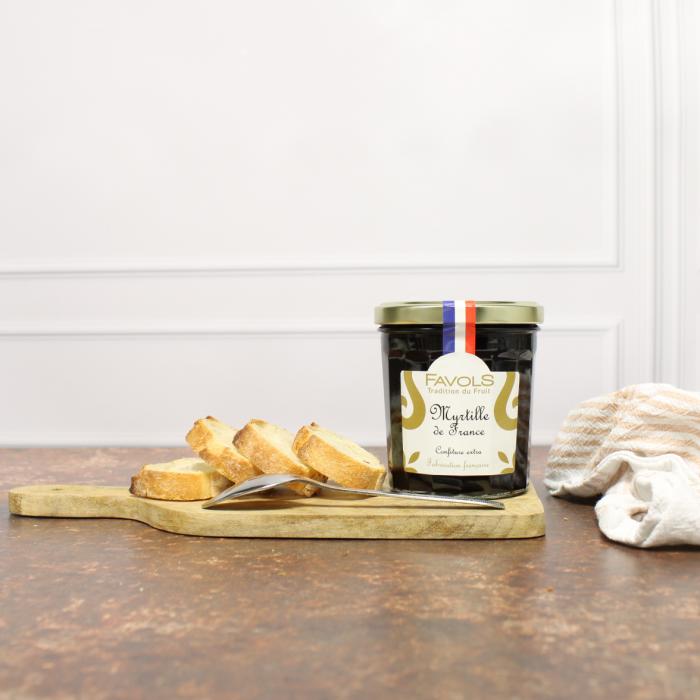 Confiture Myrtille de France Favols 375g