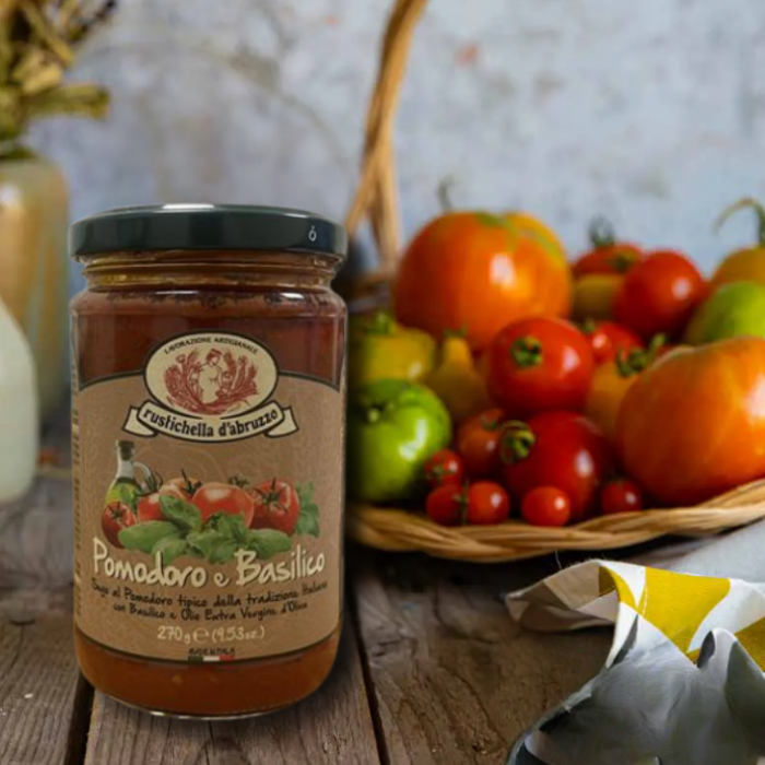 SAUCE TOMATE BASILIC RUSTICHELLA 270 G