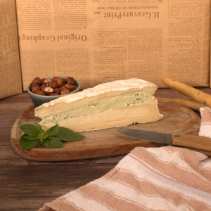 Brie au Basilic Maison
