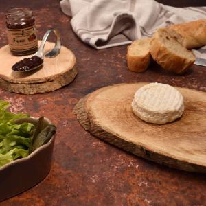 Saint Marcellin à la pistache